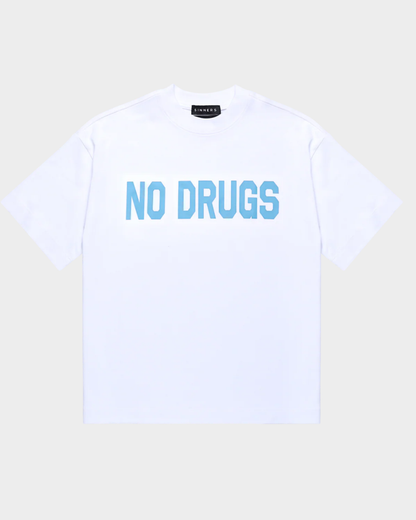 NO DRUGS WHITE T-SHIRT