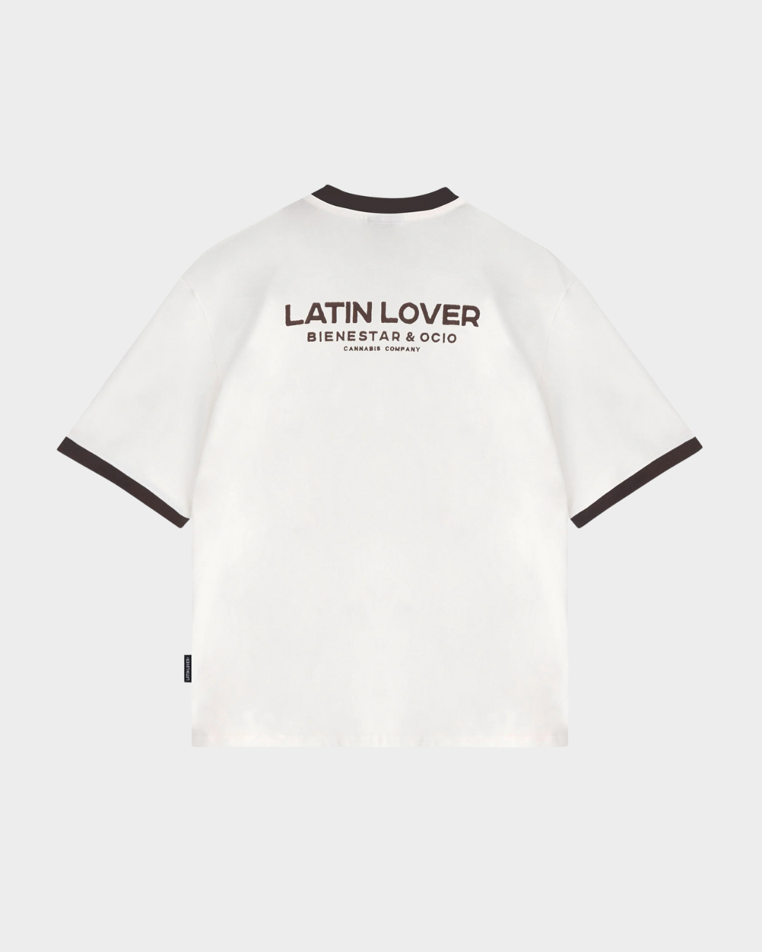 CAMISETA BIENESTAR Y OCIO CREMA CHOCOLATE