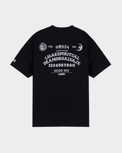 CAMISETA ORGIA NEGRO OVERSIZED