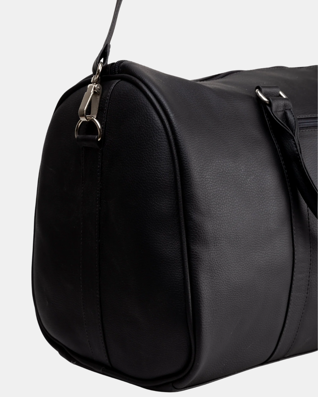 BLACK DUFFEL BAG
