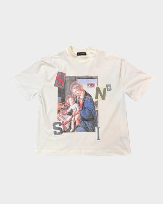 SURREALISM CREME T-SHIRT
