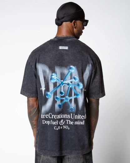DOPAMINE BLACK MOLECULE T-SHIRT