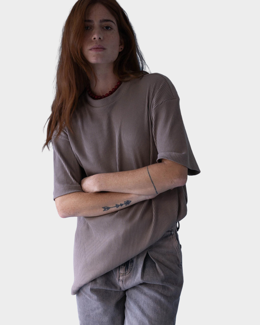 CAMISETA MAREA TAUPE