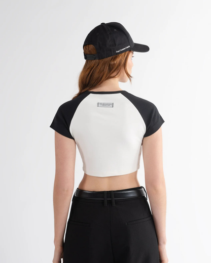 HIGHLAND BLACK BABY TEE