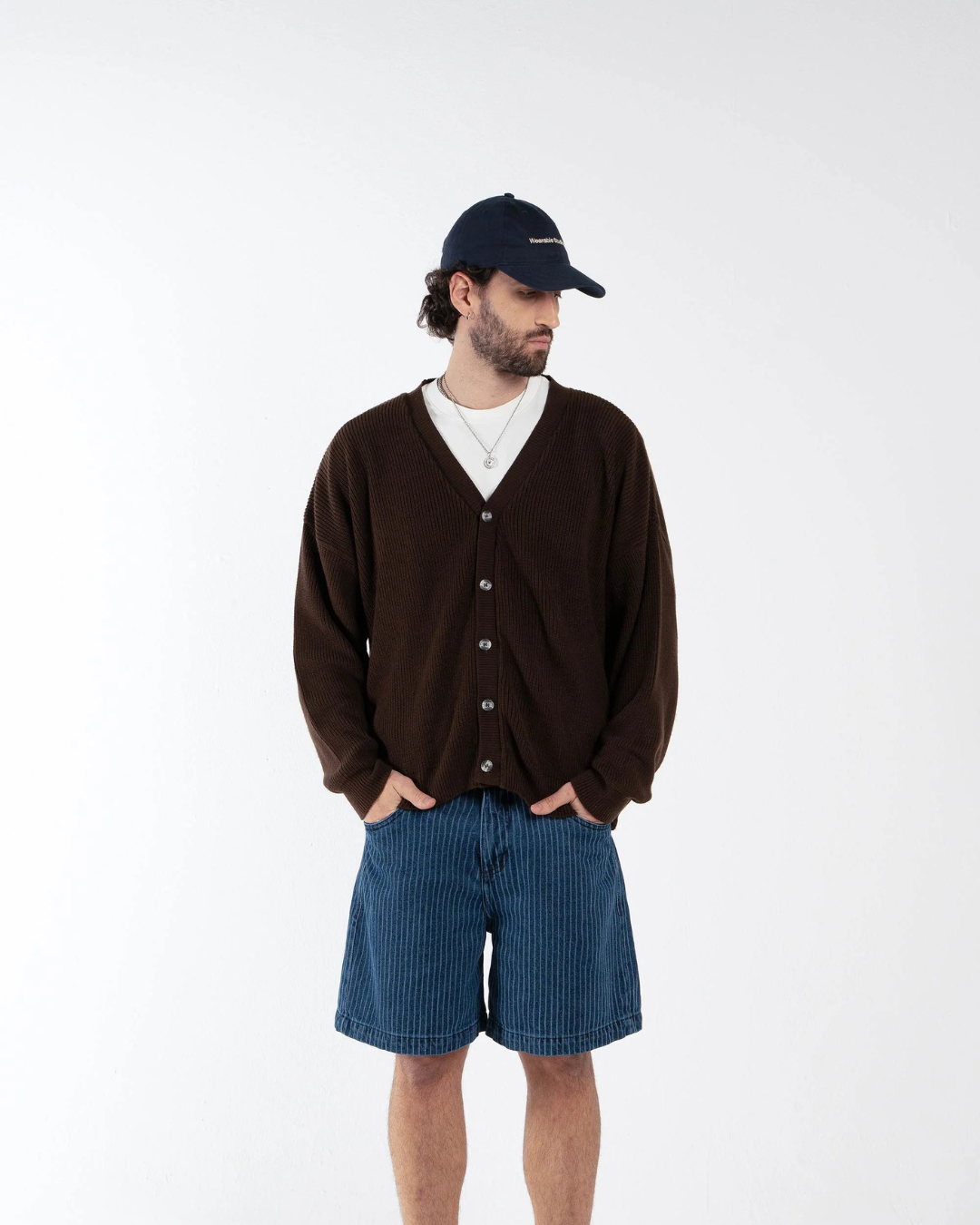 RUM´S BROWN CARDIGAN