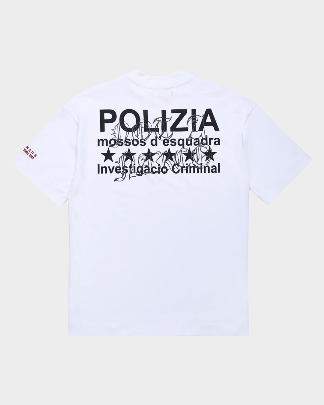 POLIZIA WHITE T-SHIRT