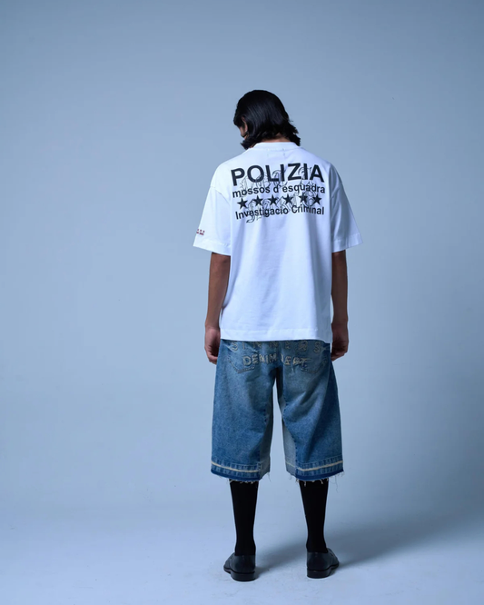POLIZIA WHITE T-SHIRT