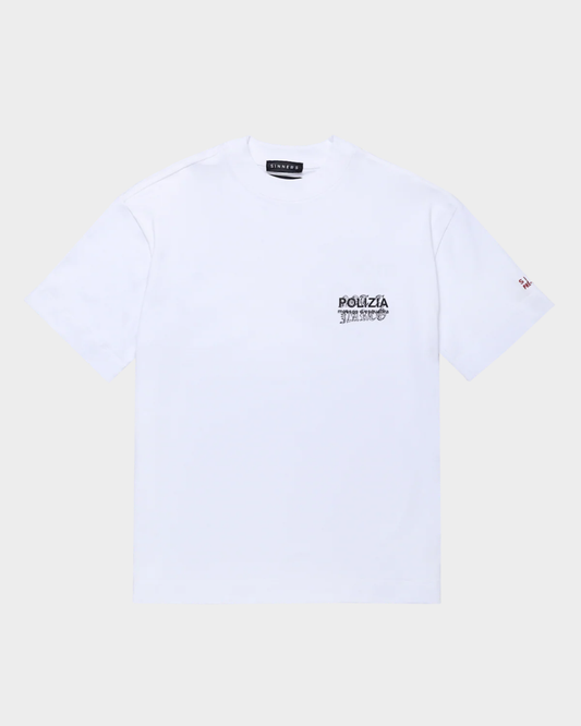 POLIZIA WHITE T-SHIRT