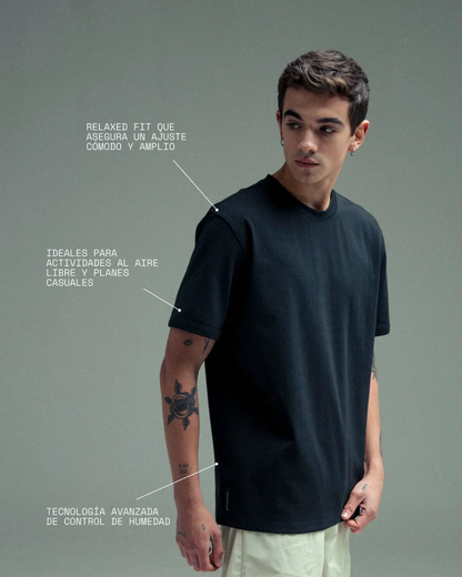 RELAX FIT CLING T-SHIRT