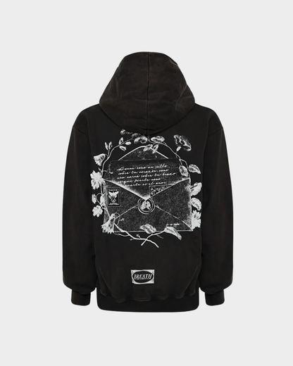 HOODIE OLDFASHIONED VINTAGE BLACK