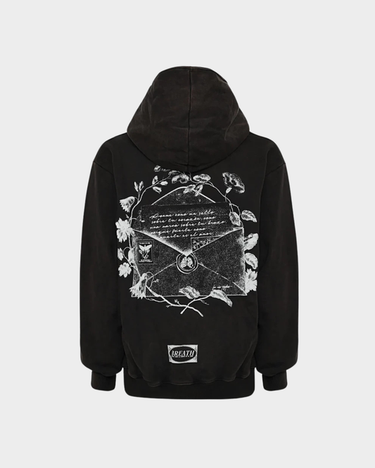 HOODIE OLDFASHIONED VINTAGE BLACK