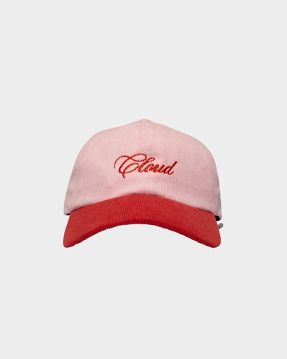 GORRA ROJO SOBRE ROSA