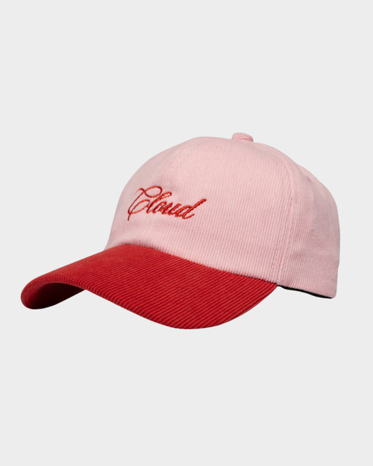 GORRA ROJO SOBRE ROSA