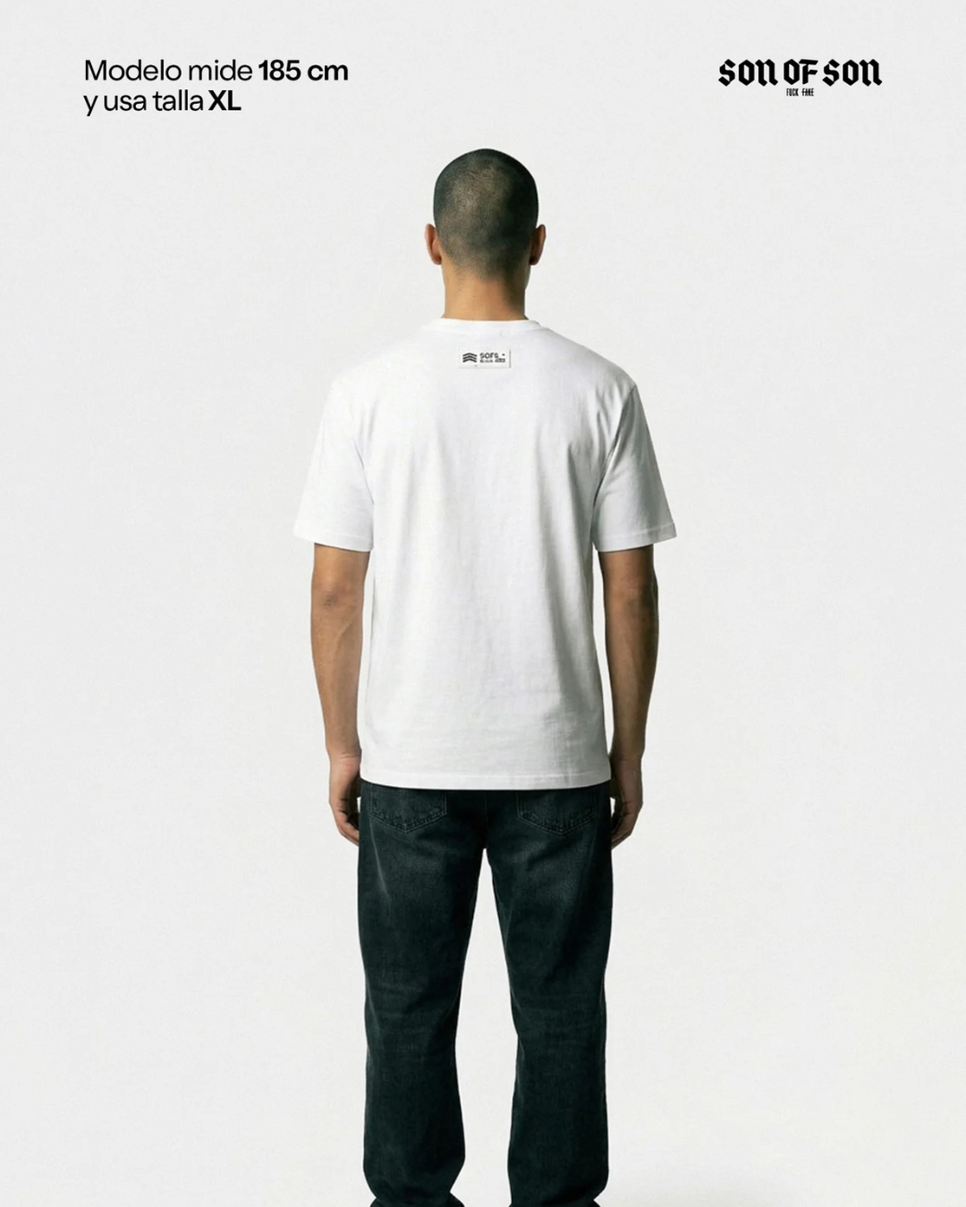 REGULAR FIT CODE — WHITE