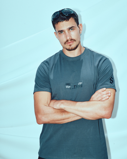 REGULAR FIT DARK GREY SON OF TWO TIMES