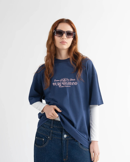 HIGHLAND BLUE T-SHIRT