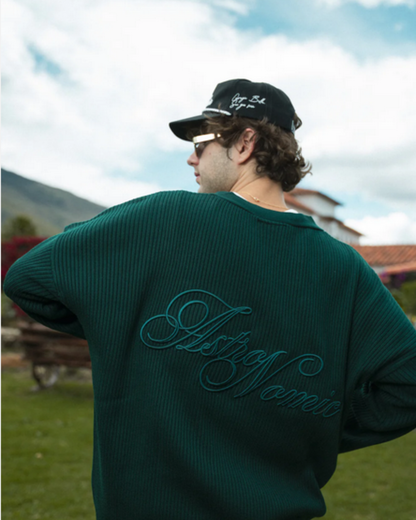 CARDIGAN NAPOLI - VERDE PINO