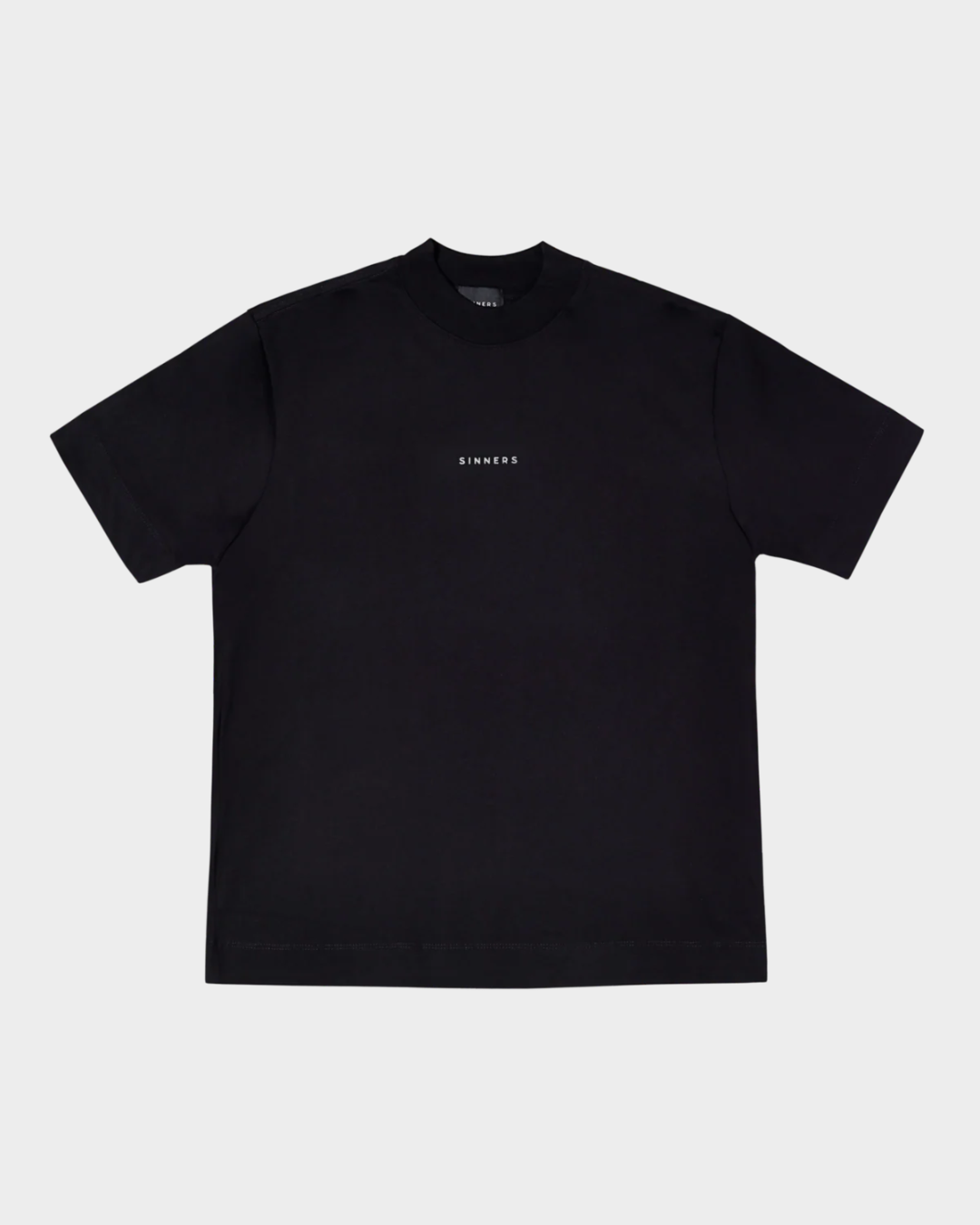 SINNERS LOGO BLACK T-SHIRT