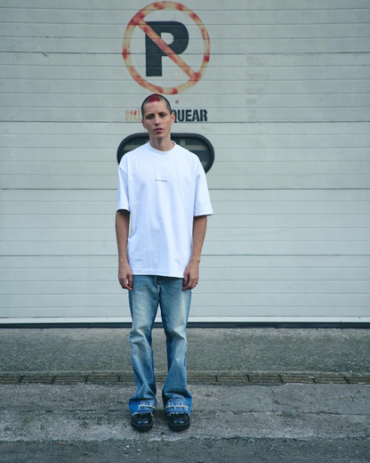 SINNERS LOGO WHITE T-SHIRT