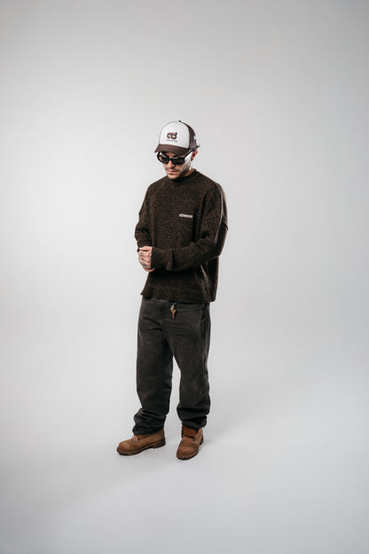 SWEATER READY TO RIDE - CAFÉ CHOCOLATE