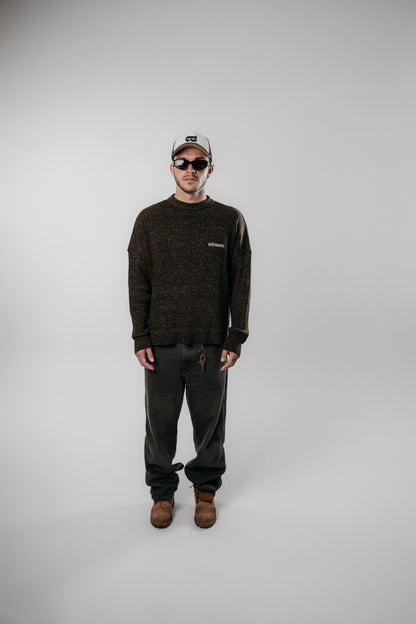 SWEATER READY TO RIDE - CAFÉ CHOCOLATE