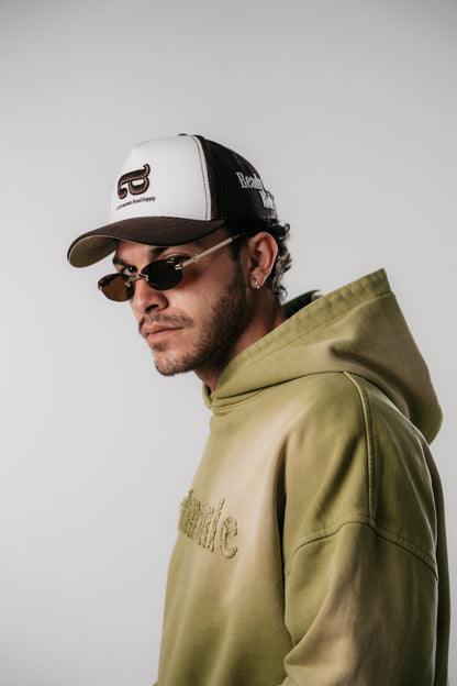 HOODIE WILD RIDE - VERDE OLIVA DESGASTADO