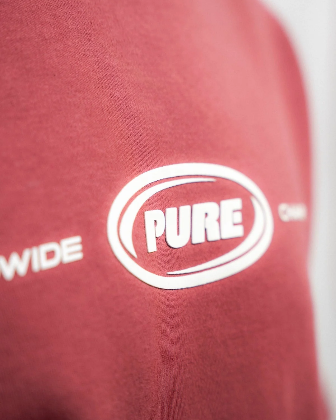 OVERDRIVE BURGUNDY T-SHIRT