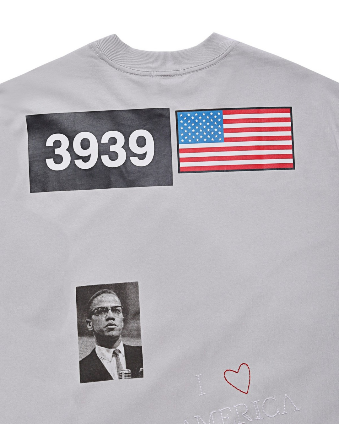 I <3 AMERICA GRAY T-SHIRT