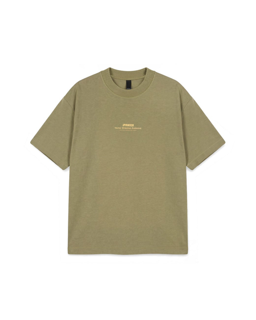 ACROSS THE LINES GREEN T-SHIRT