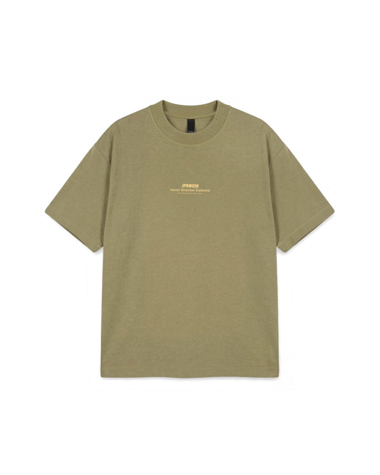 ACROSS THE LINES GREEN T-SHIRT