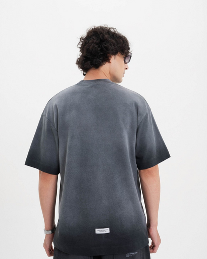 ACROSS THE LINES WASHED BLACK KEY T-SHIRT