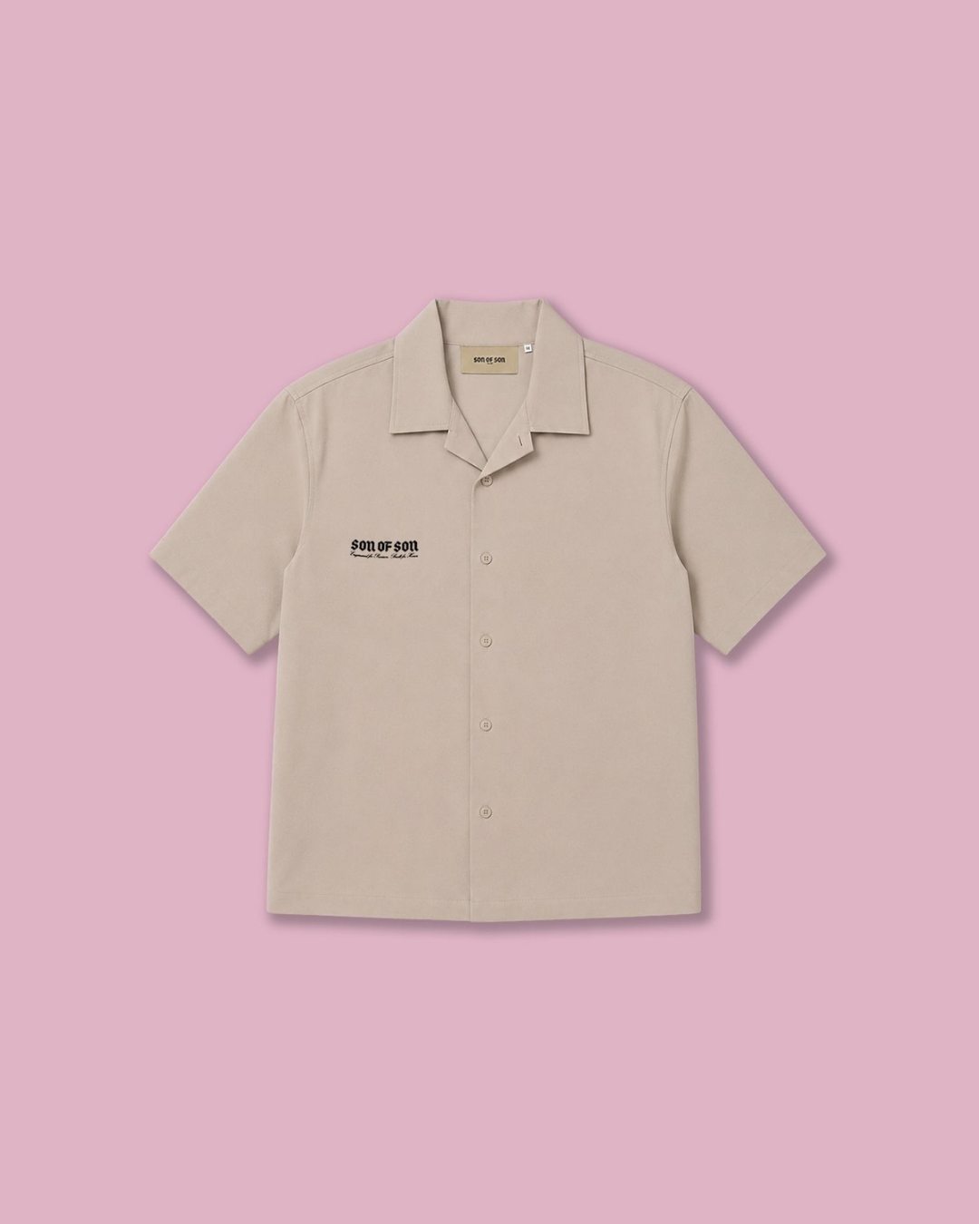 KINDRED CAMP SHIRT — BEIGE