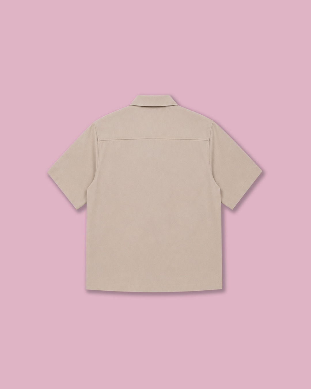 KINDRED CAMP SHIRT — BEIGE