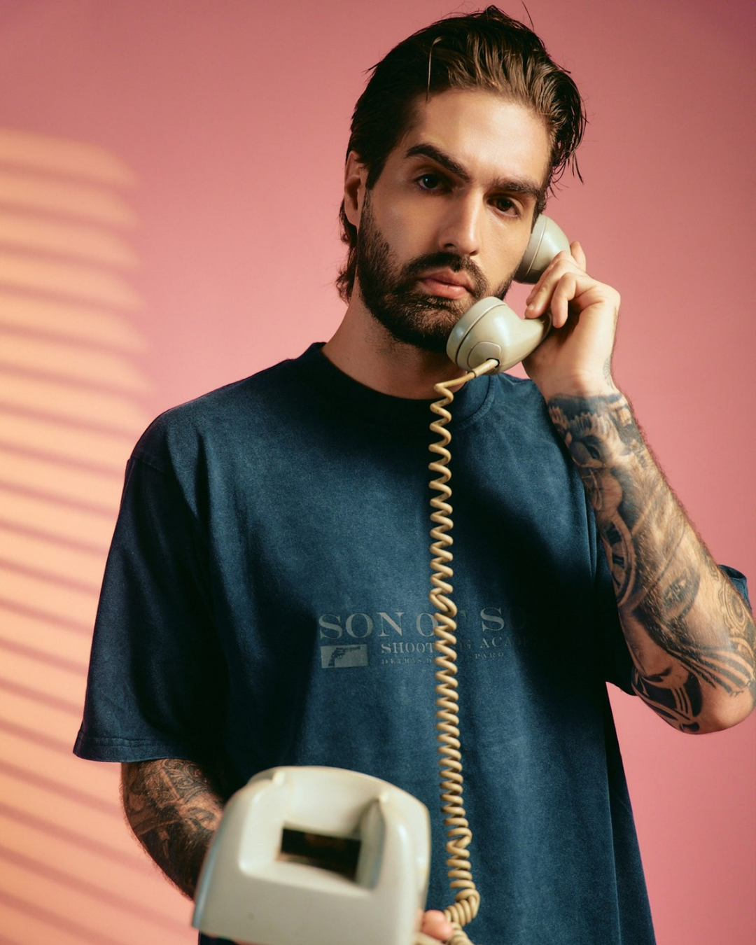 SOFS ACADEMY OVERSIZED T-SHIRT — WASHED BLUE