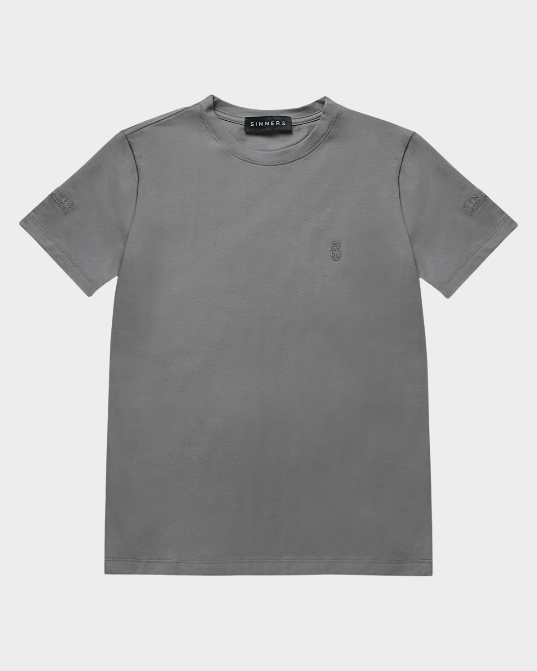 MONOGRAM SLIM GRAY T-SHIRT