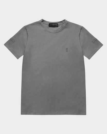 MONOGRAM SLIM GRAY T-SHIRT