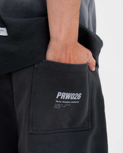 ACROSS THE LINES BLACK JOGGER