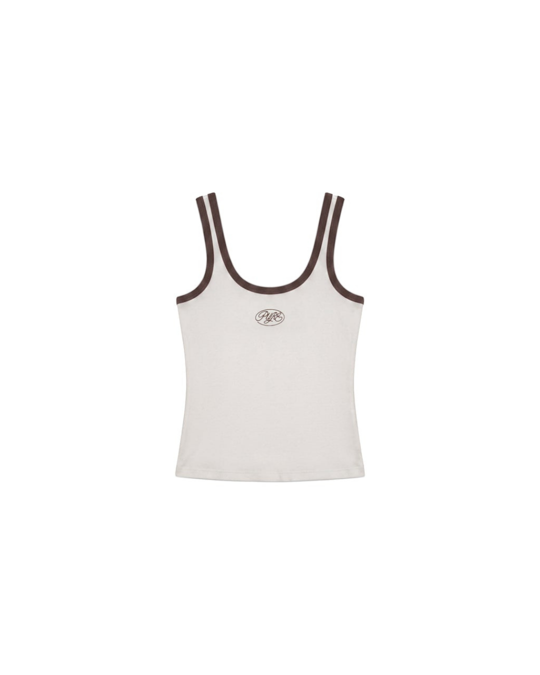 ACROSS THE LINES IVORY TANK TOP