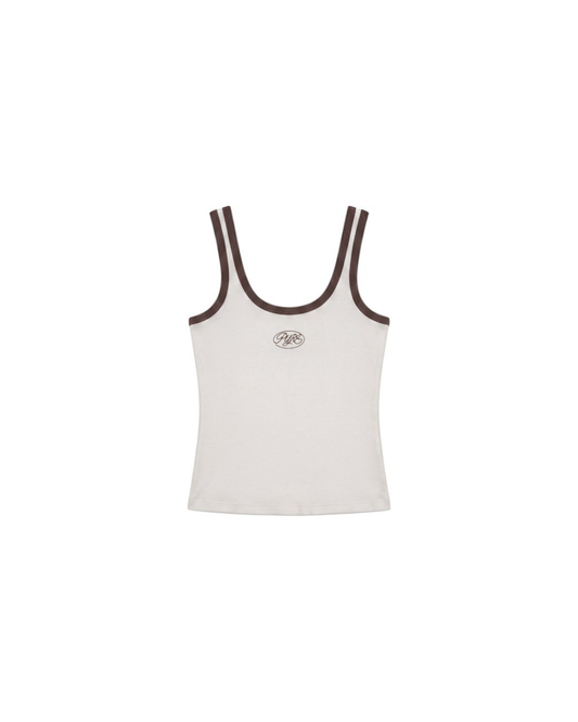 ACROSS THE LINES IVORY TANK TOP