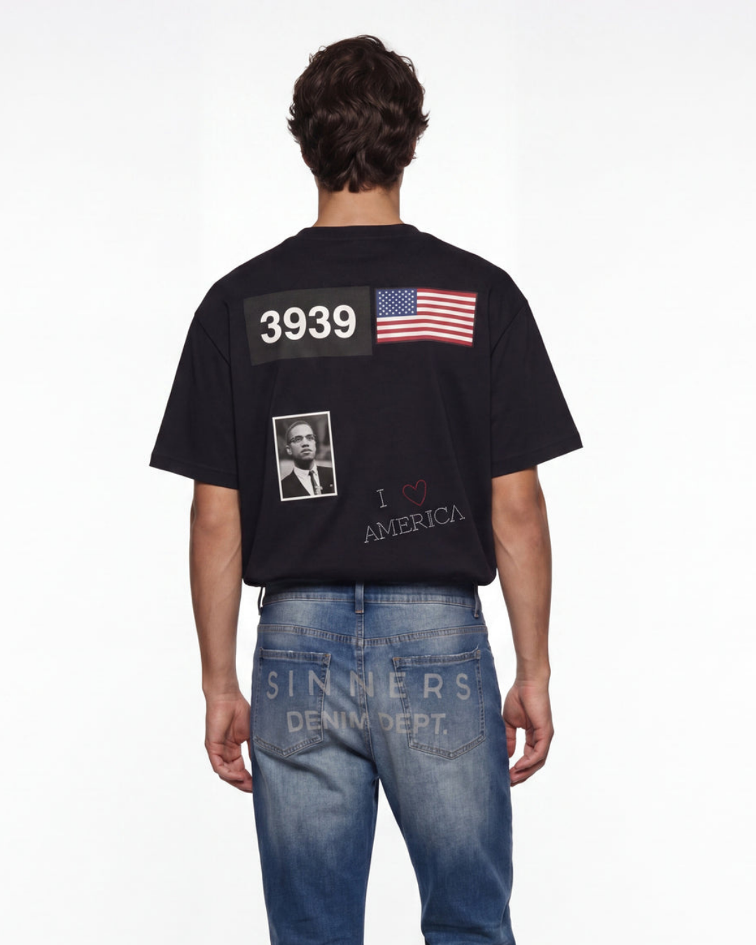 I <3 AMERICA BLACK T-SHIRT