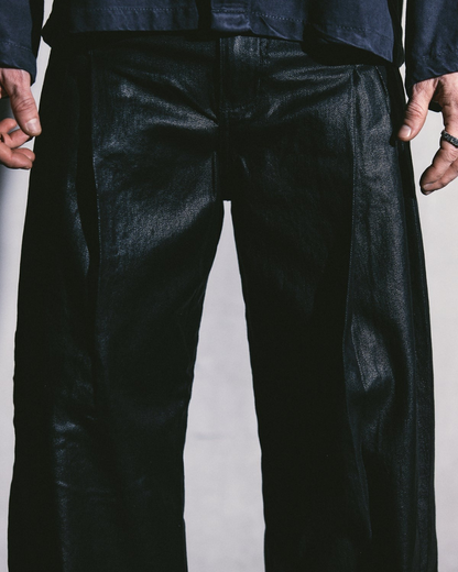 PANTALON DENIM ENCERADO