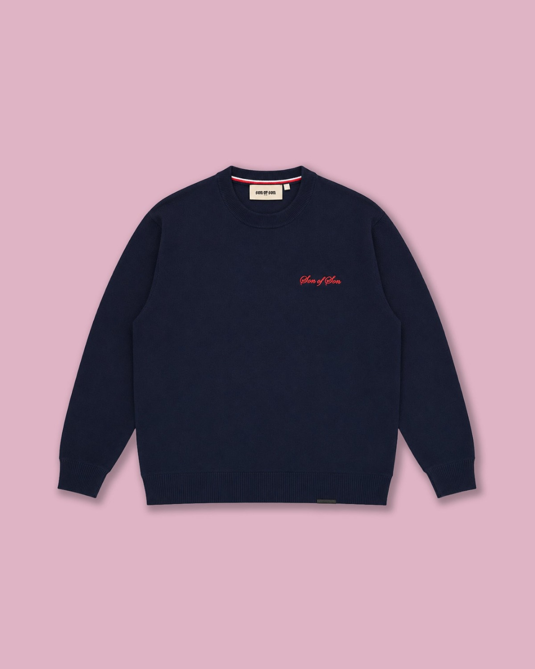 PATRIARCH KNIT SWEATER — BLUE NAVY