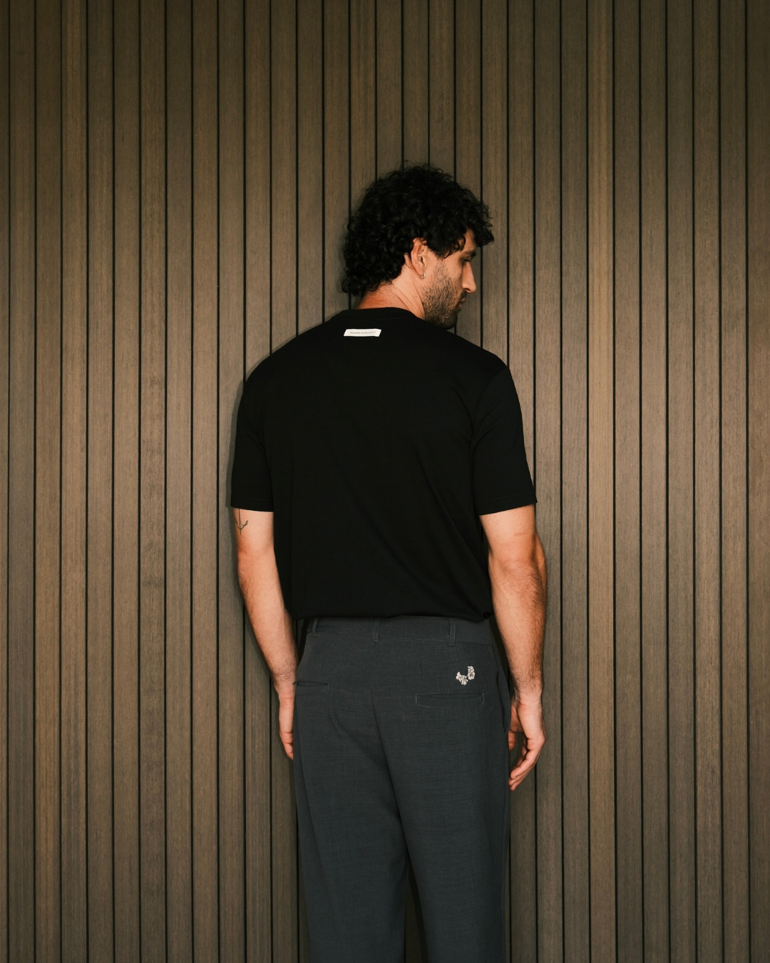 B BLACK TAPE T-SHIRT