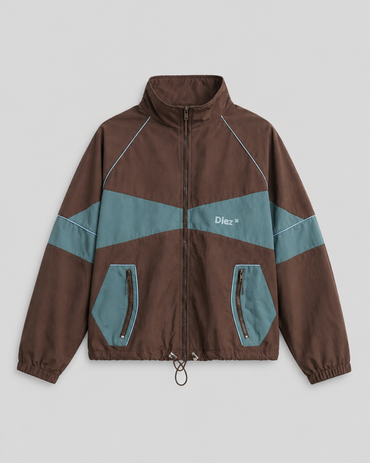 CHAQUETA TRACK BLOQUES DE COLOR