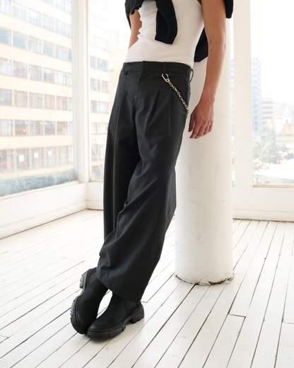 BLACK VIENA PANT