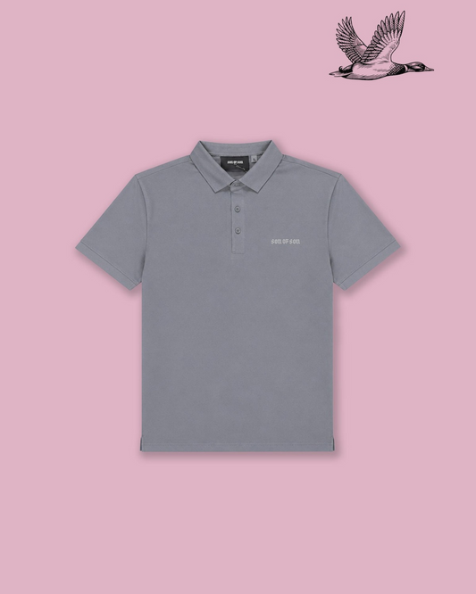 COUNTRY CLUB REGULAR POLO — GREY