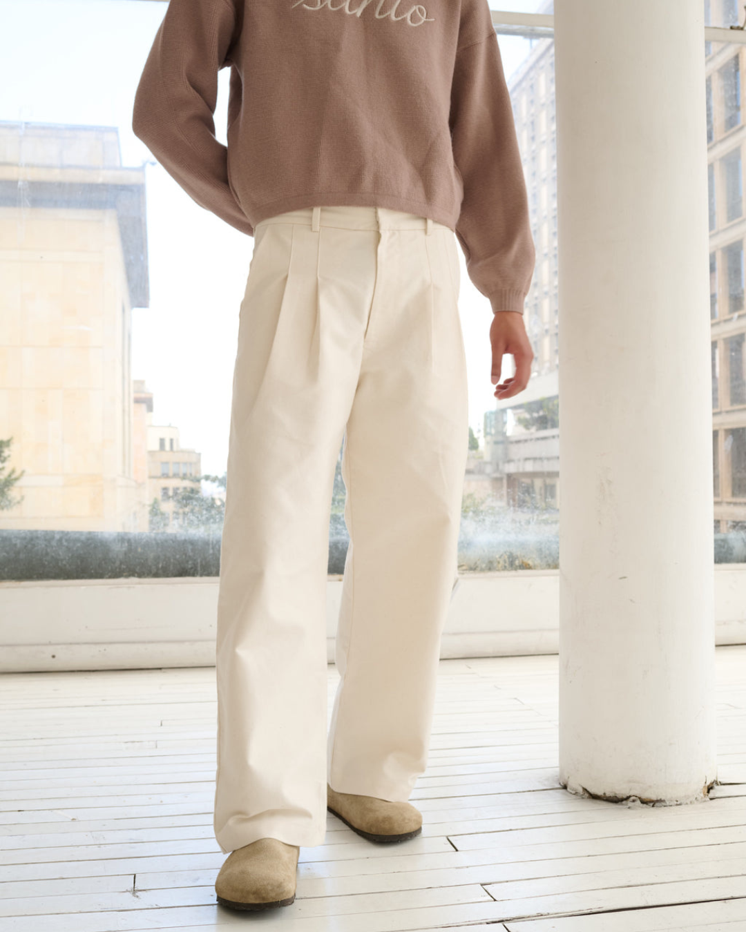 IVORY VIENA PANT