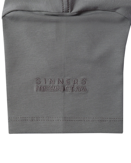 MONOGRAM SLIM GRAY T-SHIRT
