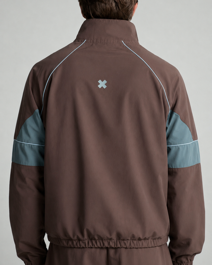CHAQUETA TRACK BLOQUES DE COLOR