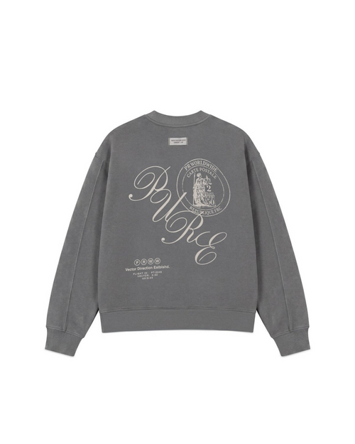 ACROSS THE LINES GRAY PULLOVER